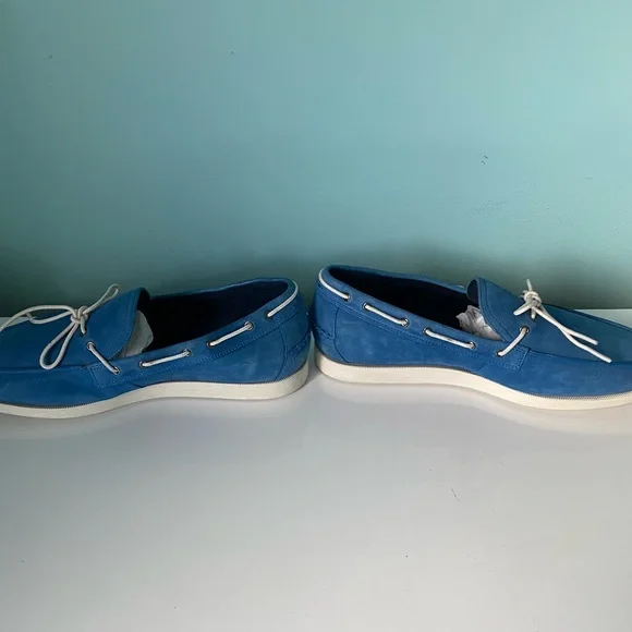COLE HAAN Suede Boat Men’s Shoes - Picture 14 of 16
